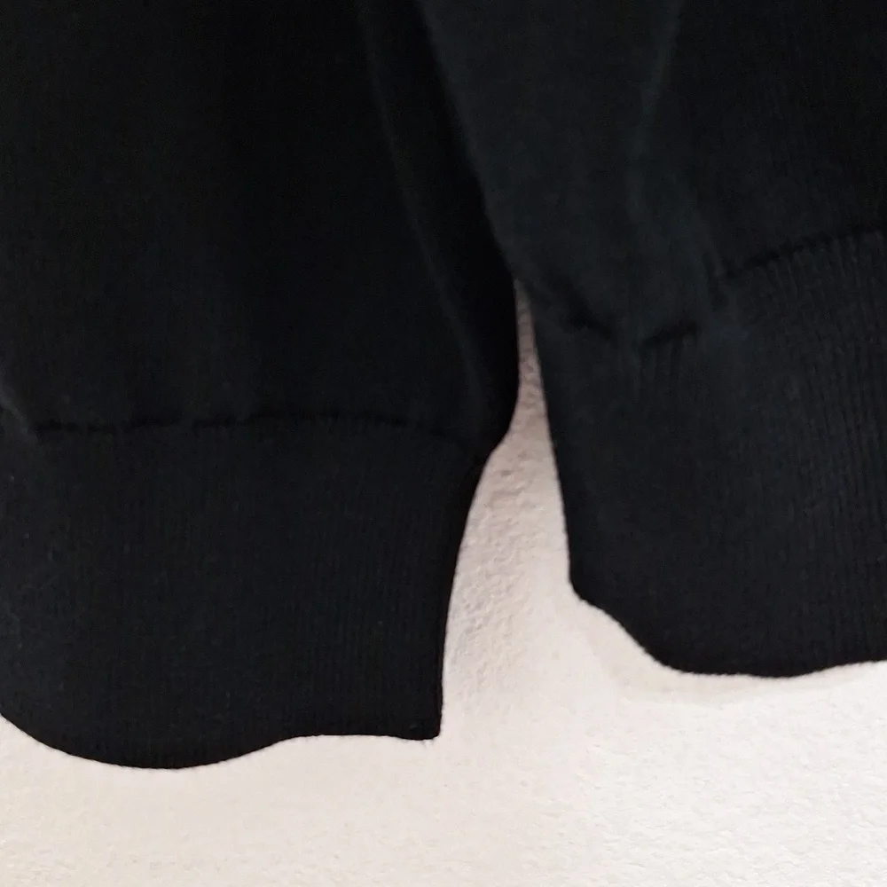 Polo by Ralph Lauren Men's Quiet Luxury Preppy Black V-Neck Sweater Size XXL